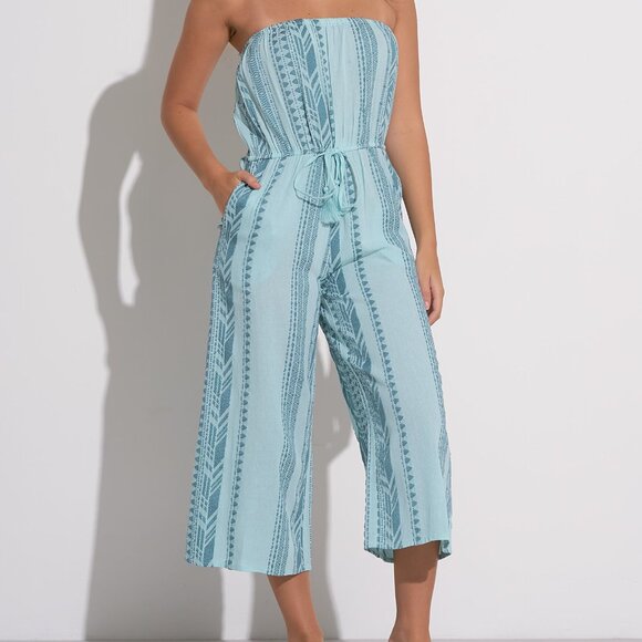 Strapless Jumpsuit - Picture 1 of 3